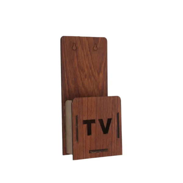 TV / AC Remote Holder - Wooden