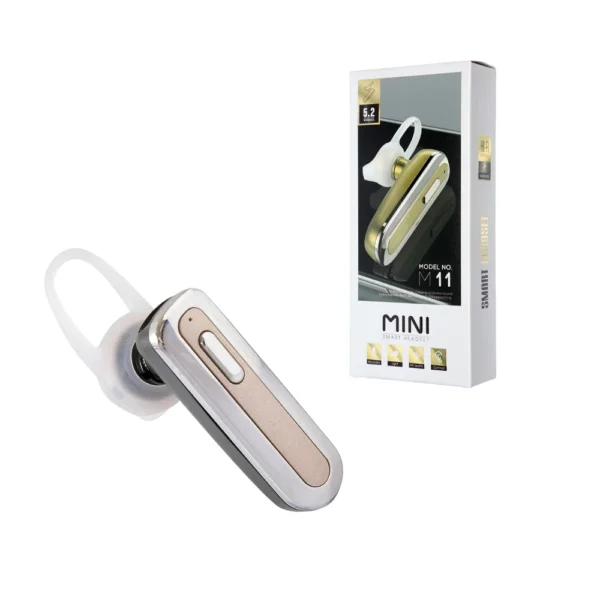 Wireless Calling Bluetooth Headset M11 - Metallic