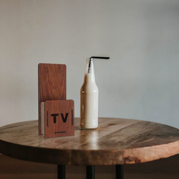 TV / AC Remote Wall Holder - Wooden