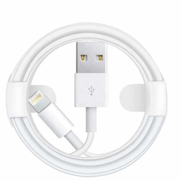 iPhone Lightning Charging Cable – High Copy USB to Lightning Data Cable for iPhone 6/6s/7/8/X/XS – Fast Charge & Sync Cord