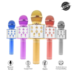 Bluetooth MIC WS858 - Speaker, Bluetooth, TF Card, USB Options
