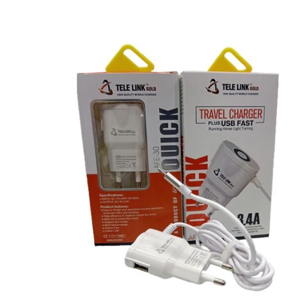 Telelink 3.4Amp Fast Running Light Charger Original