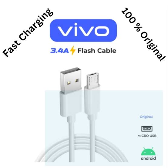 Vivo Fast Charging Cable Good Quality - Original