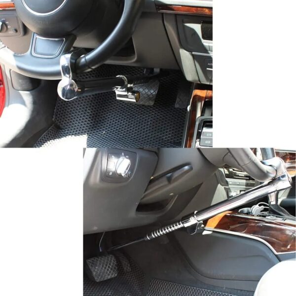 Universal car steering Lock to pedal solid metal Wholesale