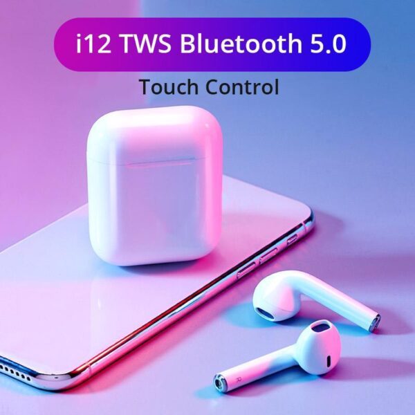 i12 Tws Wireless Airpods Touch Sensor - High Quality