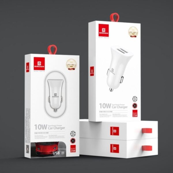 Biboshi 3.1Amp Fast Car Charger (2 USB Ports)