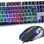 Latest Gaming Keyboard & Mouse Set | Backlit LED Professional 104 Keys Keyboard & Mouse Combo RGB