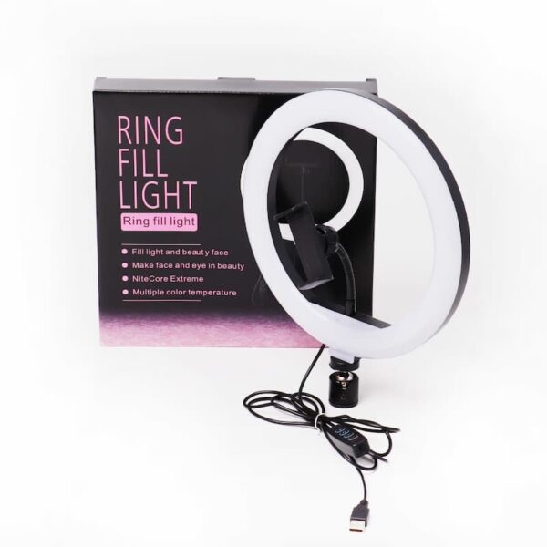 26CM RING Light for Photography with Mobile Holder - 3 Modes - High Quality