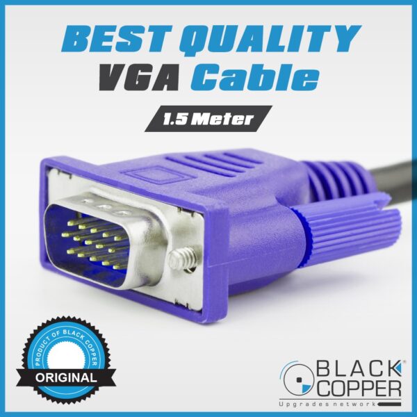 VGA Cable / Display Cable 1.5-Meter Good Quality