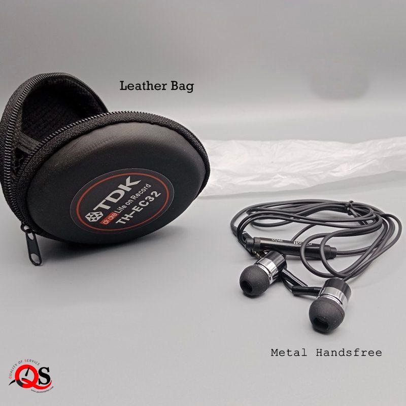 tdk leather bag handsfree