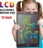 LCD Writing Tablet 12 Inch, Electronic Writing Drawing Colorful Screen Doodle Board, 12 by qs enterprise