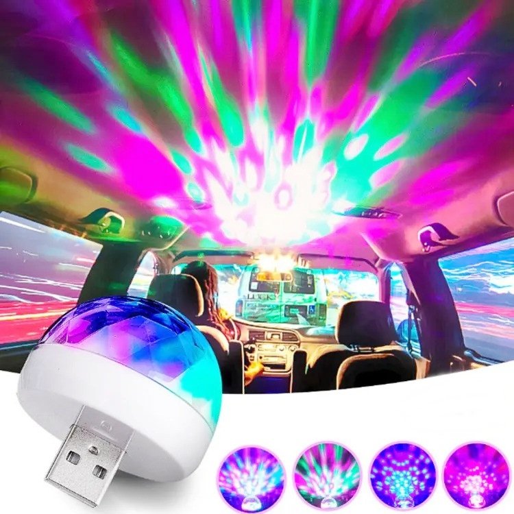 mini disco light party rgb light by qs enterprise