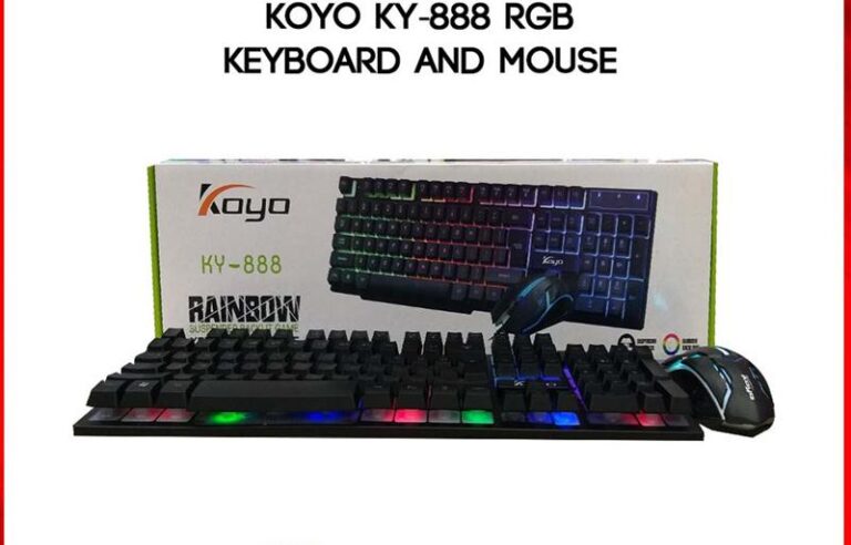KOYO KY-888 RGB KEYBOARD AND MOUSE