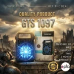 GTS 1097 Wireless Portable Bluetooth Speaker – 3D Sound & Long Battery Life