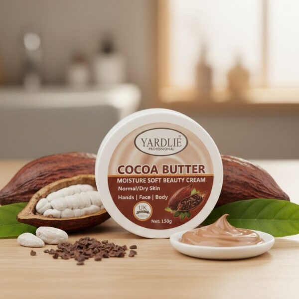 Radiant Skin Starts Here: Kofeb Girl's Secret to Hydration with Yardlie Cocoa Butter Cream
