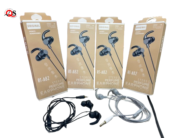 RT-A82 wired Handsfree (Universal) with Box - Good Quality