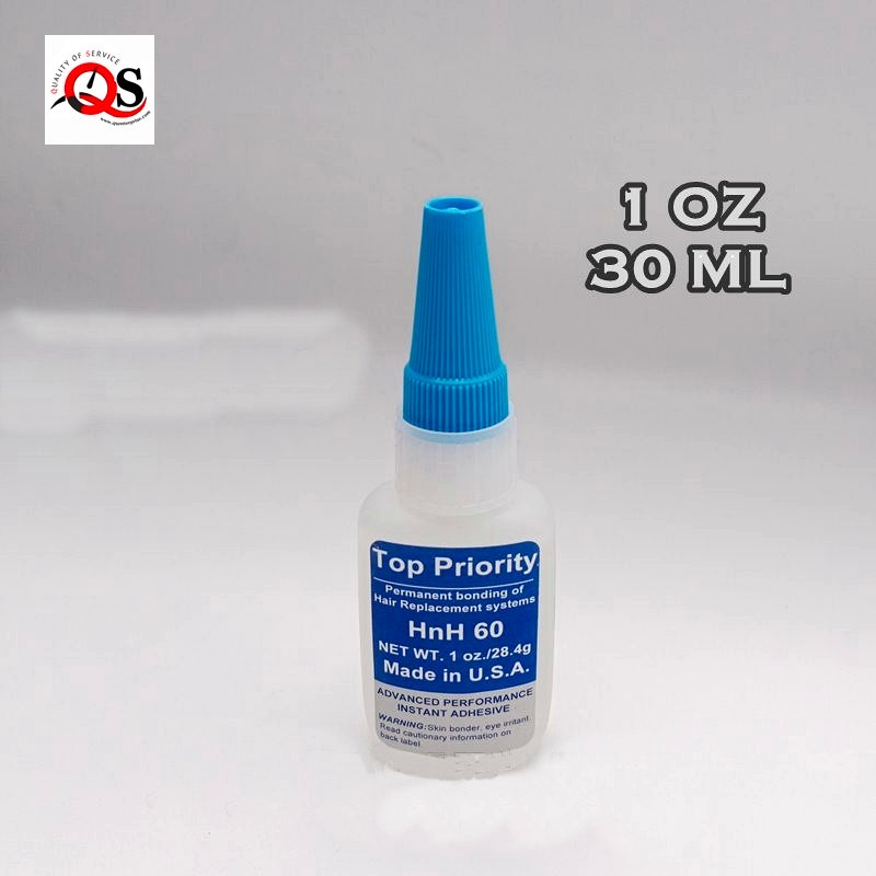 Top Priority Hair Extension Glue | Hair Wig Fixing Adhesive - (30ML) 1oZ