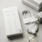 Premium 60W USB-C to USB-C Braided Fast Charging Cable (1m) – Compatible with iPhone 15/16/17, iPad & MacBook