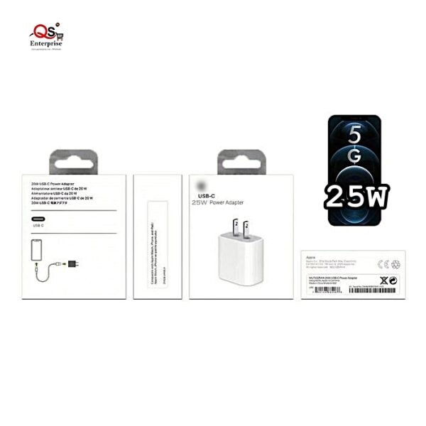 Iphone 20W Adopter USB C to Lightening 2pin Adapter High Quality www.qsenterprise.com