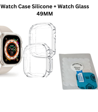 Watch Case Silicone And Watch Glass 49 MM