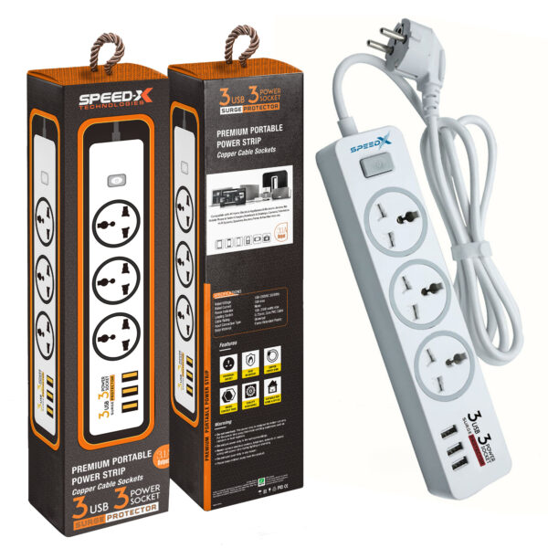 303pu_speed-x_premium_portable_power_strip_3socket3usb_port_Qsenterprise