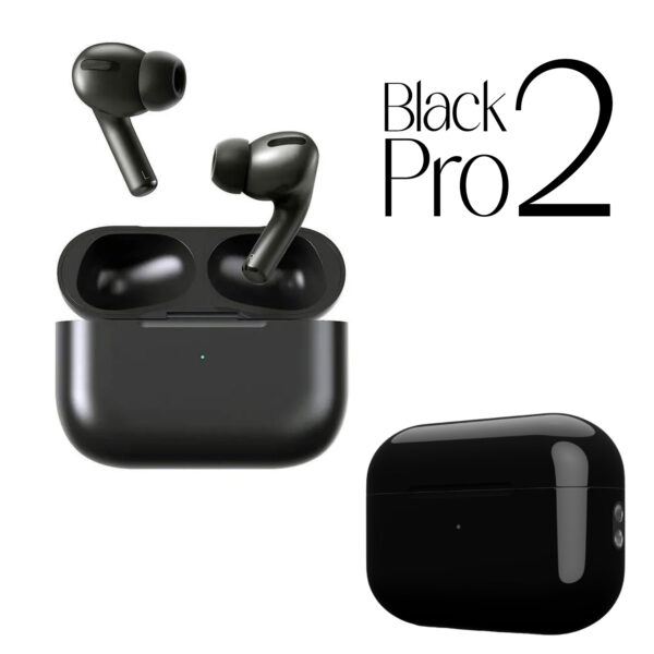 black_apple_airpods_pro_2_hengxuanhigh_copy_with_popup_msglocate_in_find_my_iphone_QS ENTERPRISE