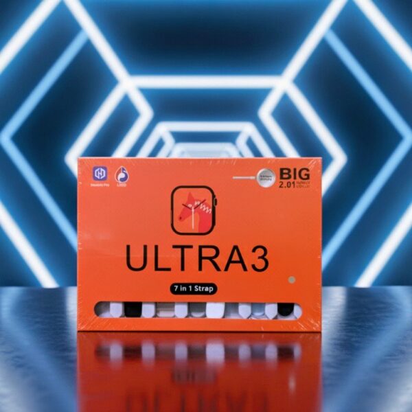 Ultra 3 SmartWatch 7in1 Big Infinite Display - High Quality