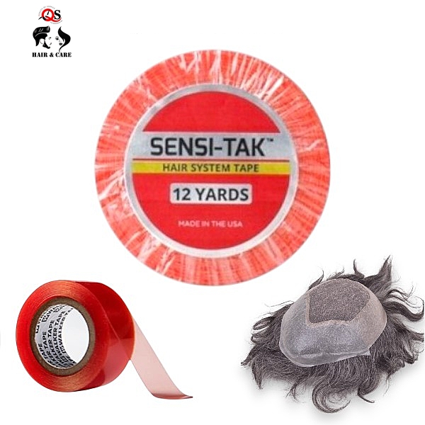 Sensi-Tak Hair Extension Tape Roll 12 Yards – High Quality Double-Sided Wig Adhesive, Easy to Remove