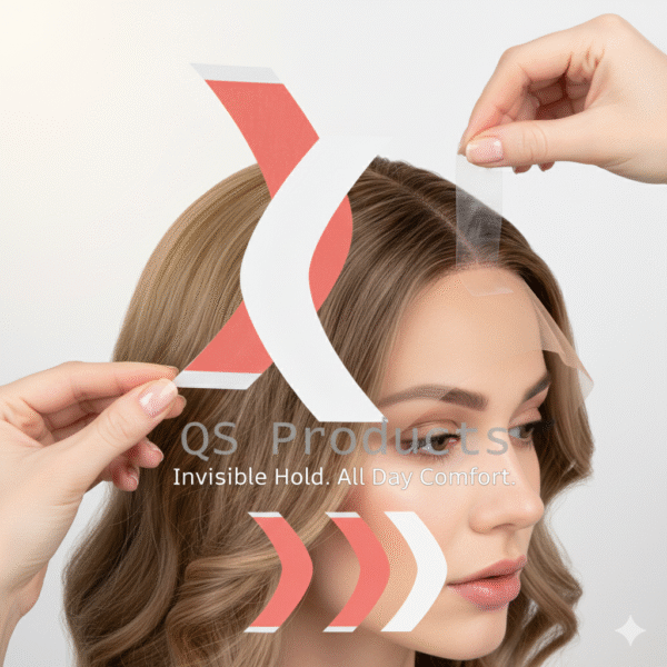 Sensi Tak Pink Double-Sided Wig Tape Strips – Strong Hold Hair System Adhesive Strips