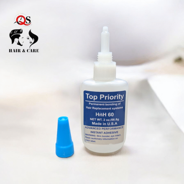 Top Priority Hair Extension Fixing Glue 60ml | Strong Long-Lasting Bond | Professional Hair Adhesive for Wigs, Extensions & Frontals