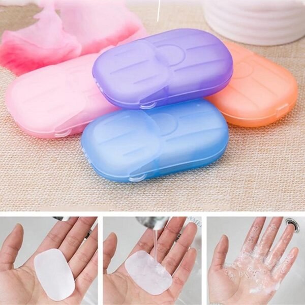 Pack of 20 Hand Wash Soap Paper With Box