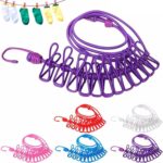 Portable Elastic Clothesline Rope