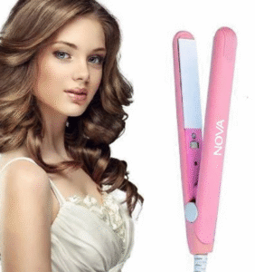 NOVA Mini Professional Hair Straightener – Temperature Control Flat Iron – image 10