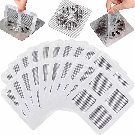 Disposable Mesh Drain Hair Catchers for Home