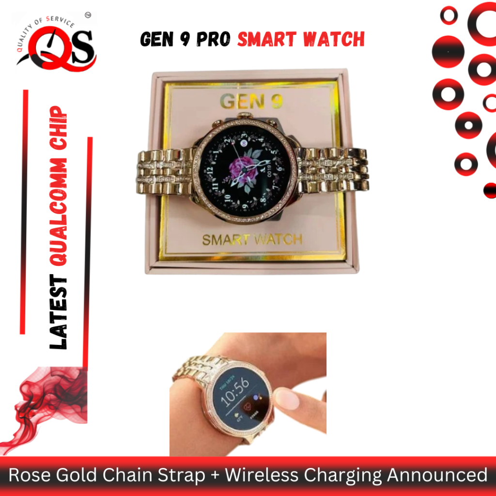 Rose Gold Chain Strap + Wireless Charging Announced