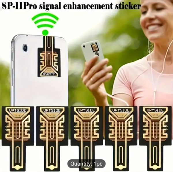 Cell Phone Signal Booster Kit - Enhances Reception & Data Speeds, Ideal for Camping & Travel (Portable)
