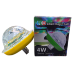 The LED Small Magic Ball Sound Control DJ Stage Light is an essential accessory for anyone looking to elevate their event with vibrant and dynam