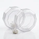 Crystal Clear Octagon Case (3x1.3") - Acrylic Display Box