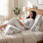 Ultimate Wedge Plus Cushion Pillow Foam for Back & Leg Support