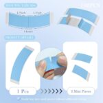 Lace Front Waterproof Wig Tape – Double-Sided Lace Adhesive Strips for Hairpieces, Toupees & Wig Attachment (4-Layer Pre-Cut) – image 3