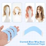 36Pcs Lace Tape for Wigs,Wig Tape Double Sided Ultra Hold Double Sided Wig Tape Waterproof Lace Front Tape for Wigs Adhesive Tape Strong Hold Waterproof Strips – image 3