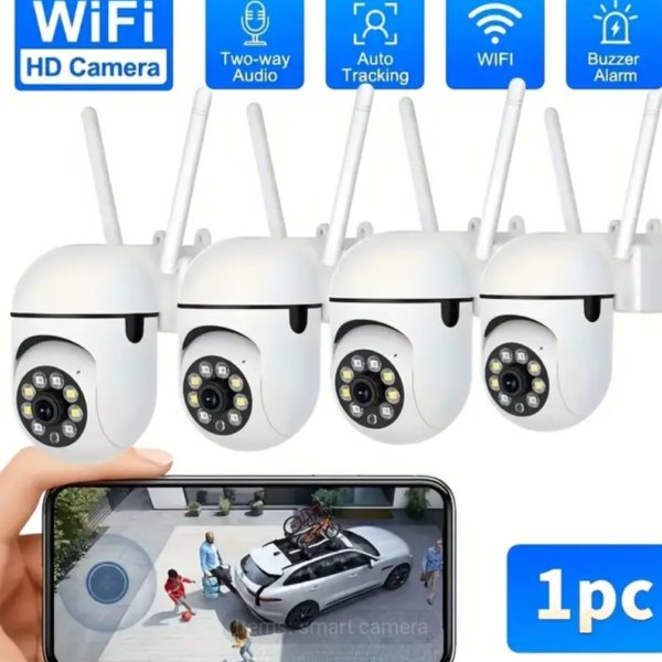 Wifi Wireless Security Camera 1080P Full HD with Color Display and Night Vision Mode