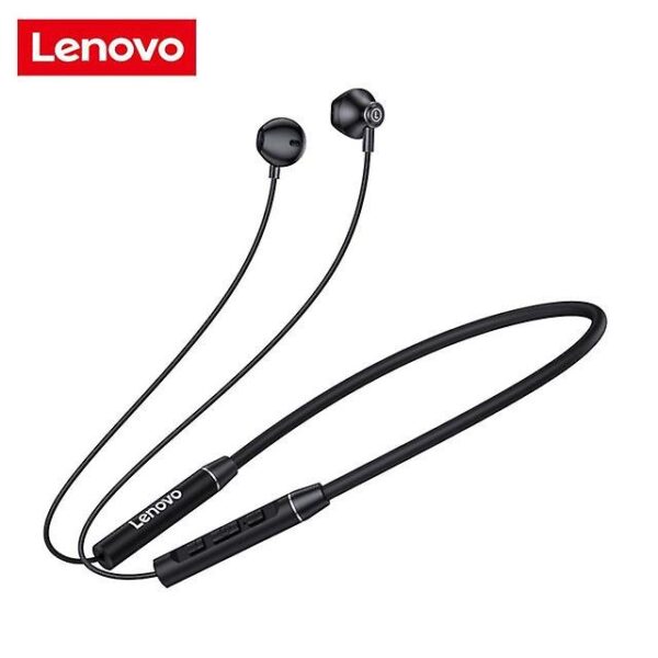 Lenovo Wireless Neckband Earphone HE06, 90cm