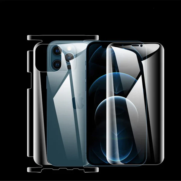 QS HAMMER 360 Degree Clear Scratch Protector Wrapping for All Mobiles
