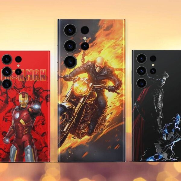 QS Texture Mobile Skin 3D Sheet MAX Full Back + Sides Coverage Edge for All Mobiles