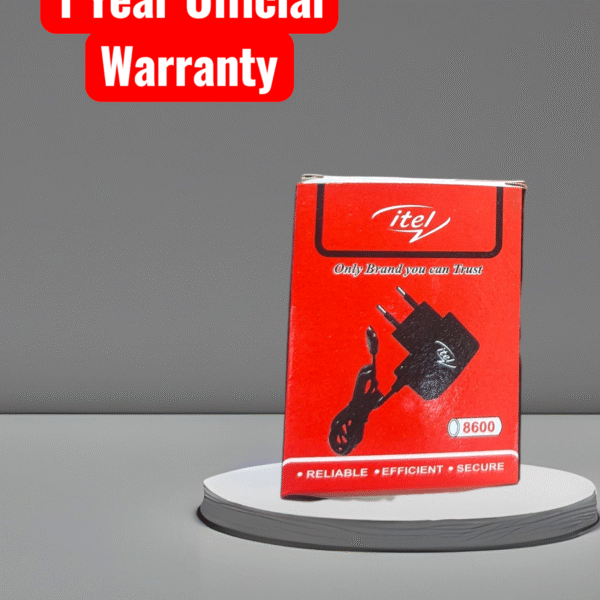Itel Micro USB Charger - 1 Year Official Warranty