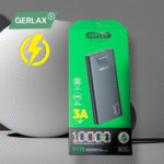 GERLAX 10000mAh Lithium Battery Branded Slim PowerBank - Fast Charging