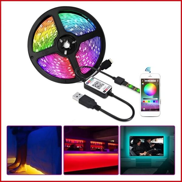 XTRIKE ME HT-5050-B3 BLUETOOTH V4.2 RGB LED STRIP WITH APP CONTROL
