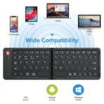 Gerlax 11 INCH FOLDABLE and RECHARGEABLE BLUETOOTH KEYBOARD – image 6