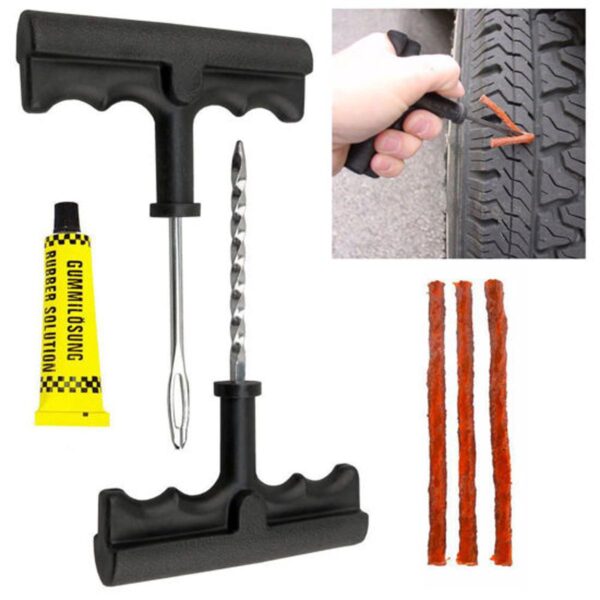 Car Tubeless Tire Tyre Puncture Plug Repair Tools Kits Auto Motorcycle Tubeless Tire Tyre Puncture Plug Repair Tool